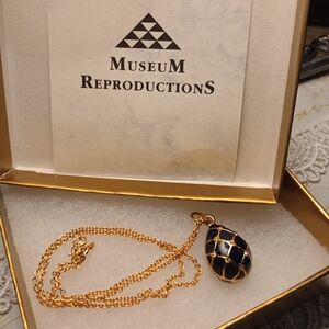 Museum Reproductions Faberge Egg Necklace